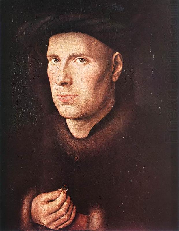 Portrait of Jan de Leeuw swh, EYCK, Jan van
